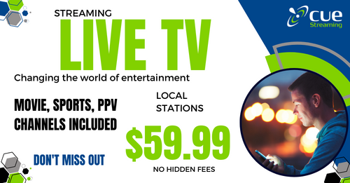 CUE Streaming Live TV